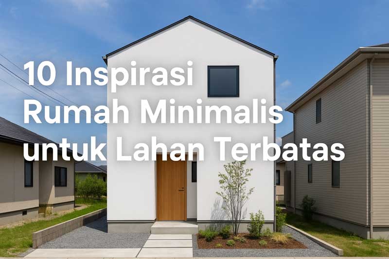 10 Inspirasi Rumah Minimalis untuk Lahan Terbatas