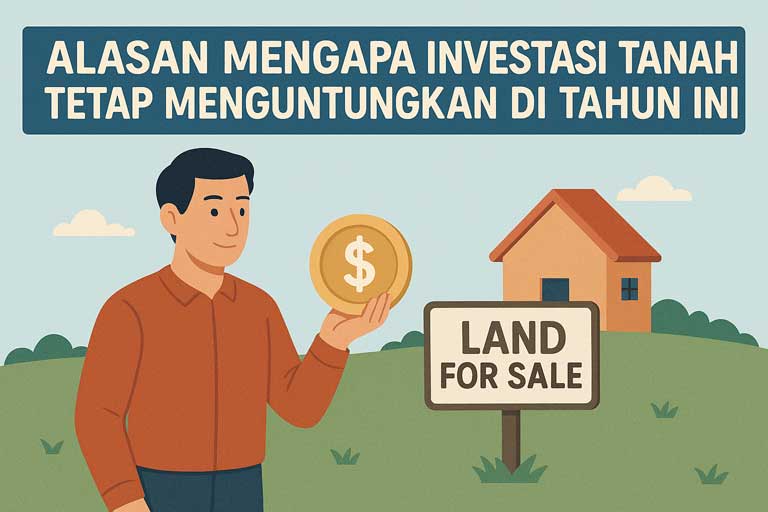 7 Alasan Mengapa Investasi Tanah Tetap Menguntungkan di Tahun Ini