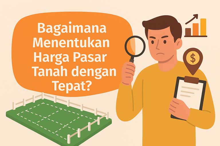 Bagaimana Menentukan Harga Pasar Tanah dengan Tepat?