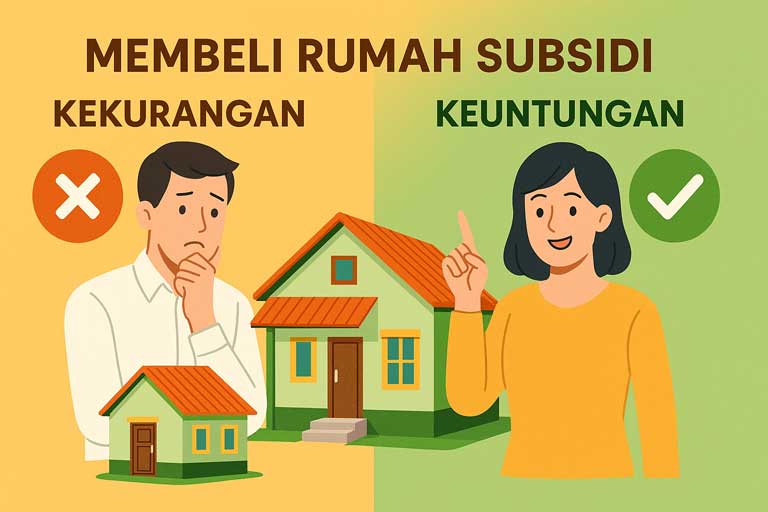 Keuntungan dan Kekurangan Membeli Rumah Subsidi