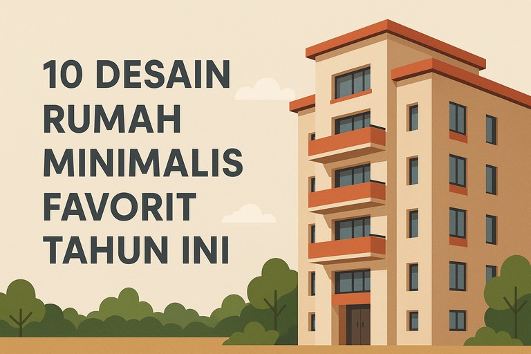 10 Desain Rumah Minimalis Favorit Tahun Ini