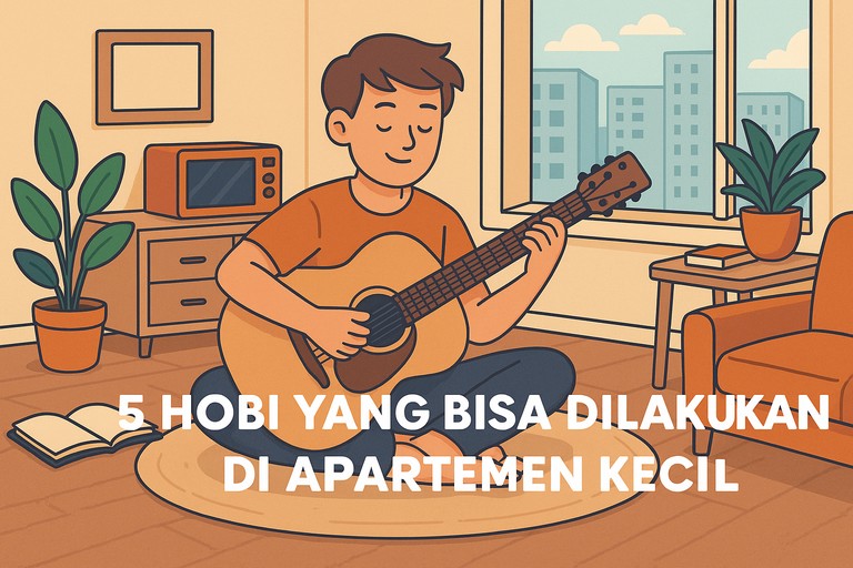 Tinggal di apartemen kecil bukan halangan untuk menekuni hobi. Temukan 5 hobi menyenangkan yang bisa dilakukan di ruang terbatas dan tetap produktif.