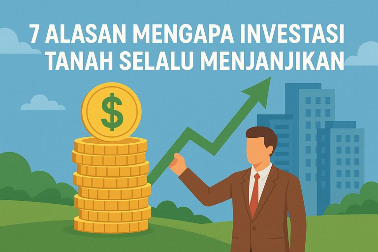 7 Alasan Mengapa Investasi Tanah Selalu Menjanjikan