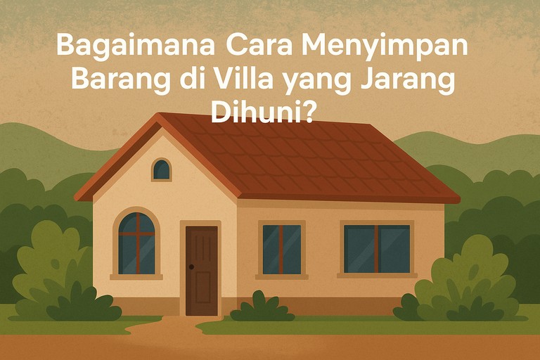 Bagaimana Cara Menyimpan Barang di Villa yang Jarang Dihuni?