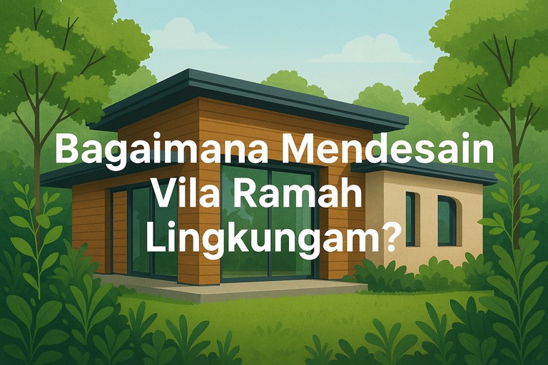 Bagaimana Mendesain Vila Ramah Lingkungan