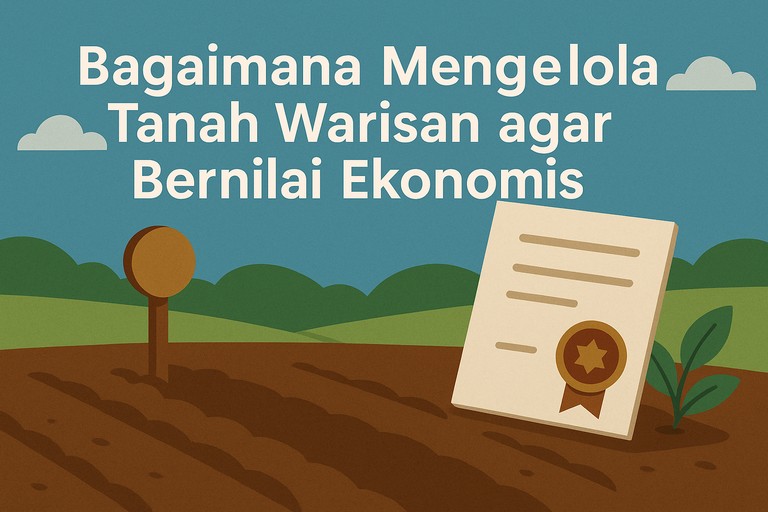 Bagaimana Mengelola Tanah Warisan agar Bernilai Ekonomis