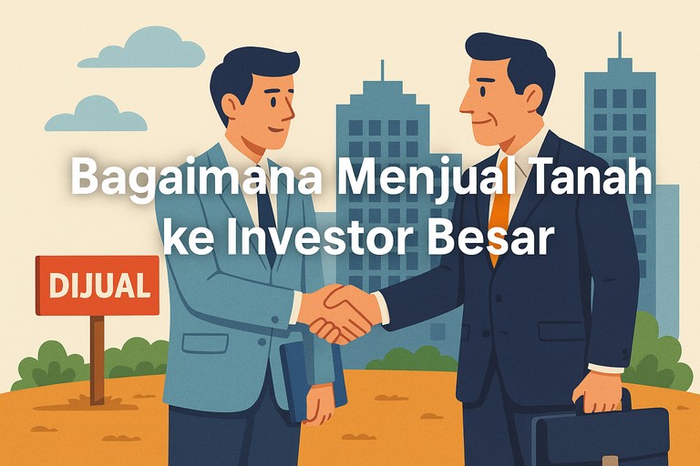 Bagaimana Menjual Tanah ke Investor Besar