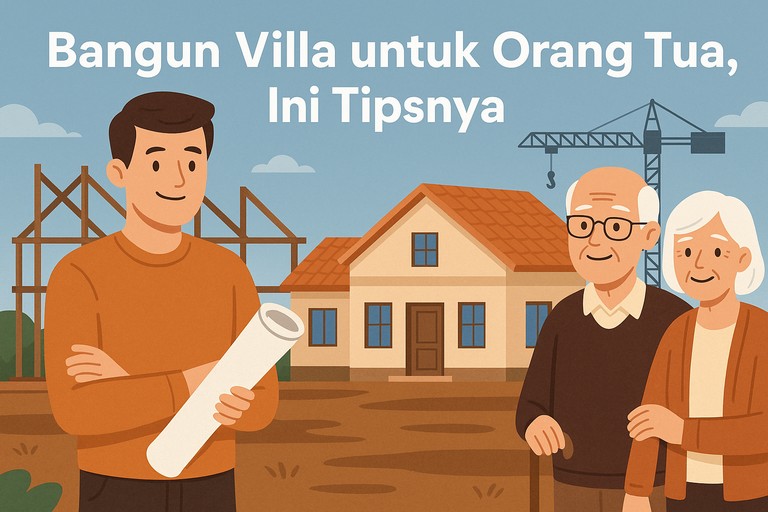 Bangun Villa untuk Orang Tua, Ini Tipsnya