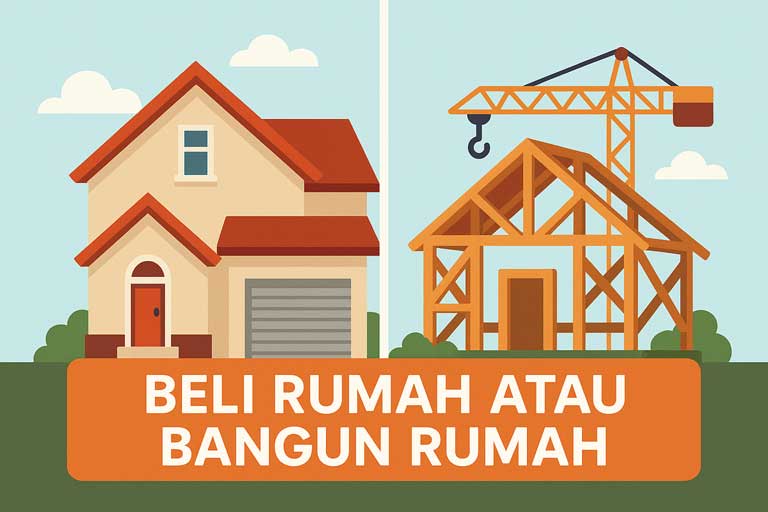 Beli Rumah atau Bangun Rumah: Mana yang Lebih Menguntungkan?