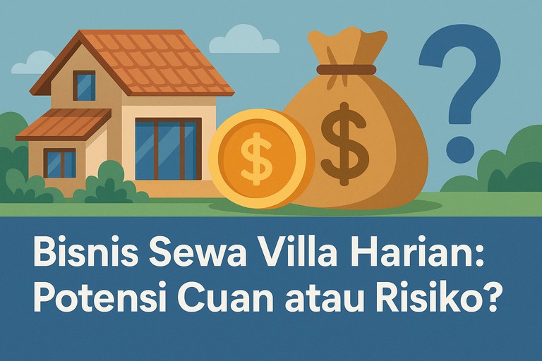 Bisnis Sewa Villa Harian: Potensi Cuan atau Risiko?