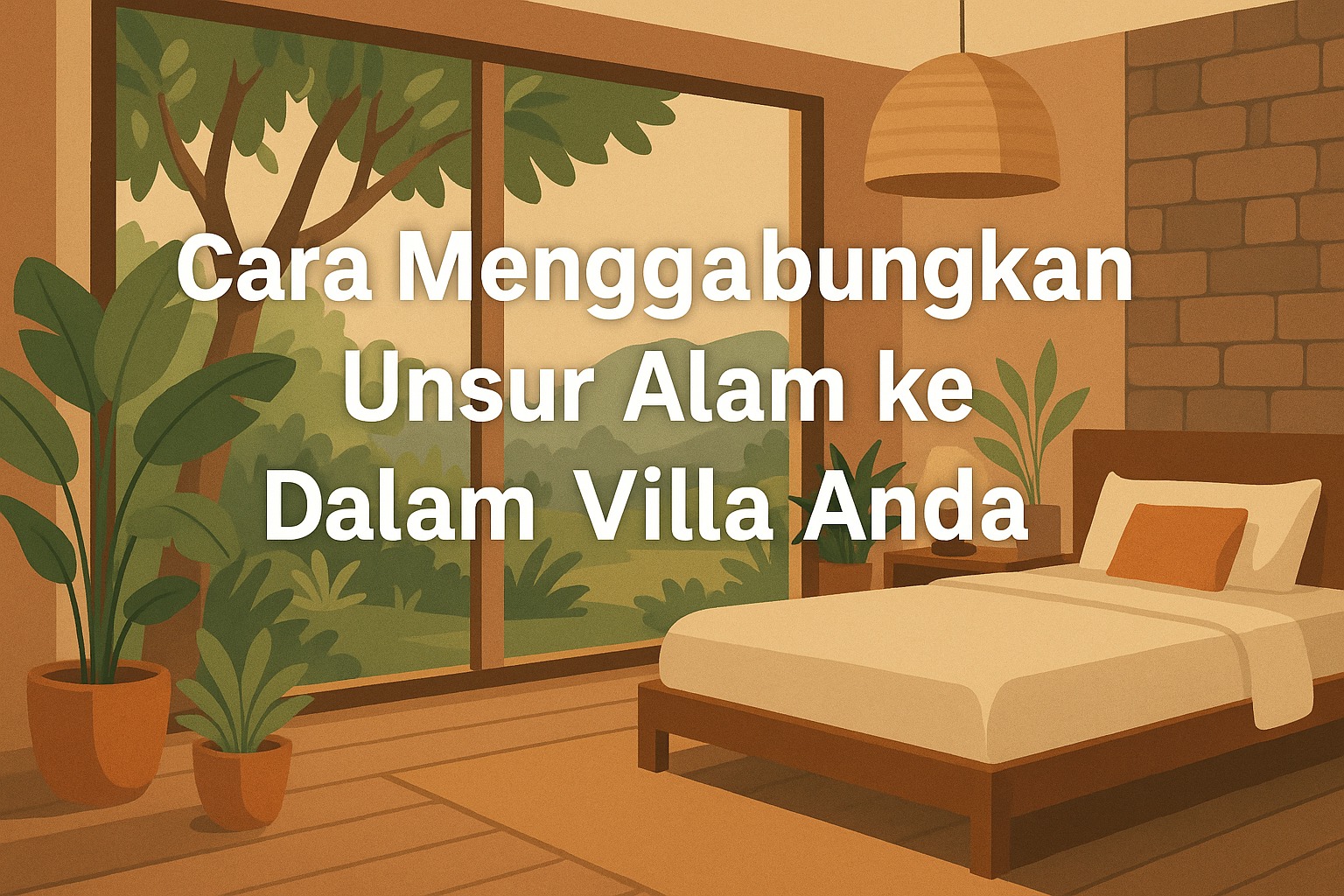 Cara Menggabungkan Unsur Alam ke Dalam Villa Anda