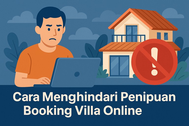 Cara Menghindari Penipuan Booking Villa Online