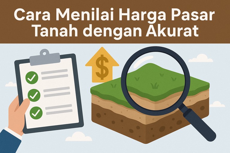 Cara Menilai Harga Pasar Tanah dengan Akurat