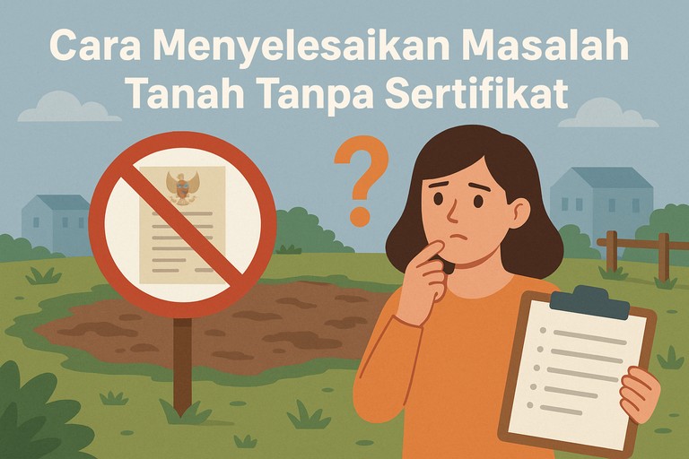 Cara Menyelesaikan Masalah Tanah Tanpa Sertifikat