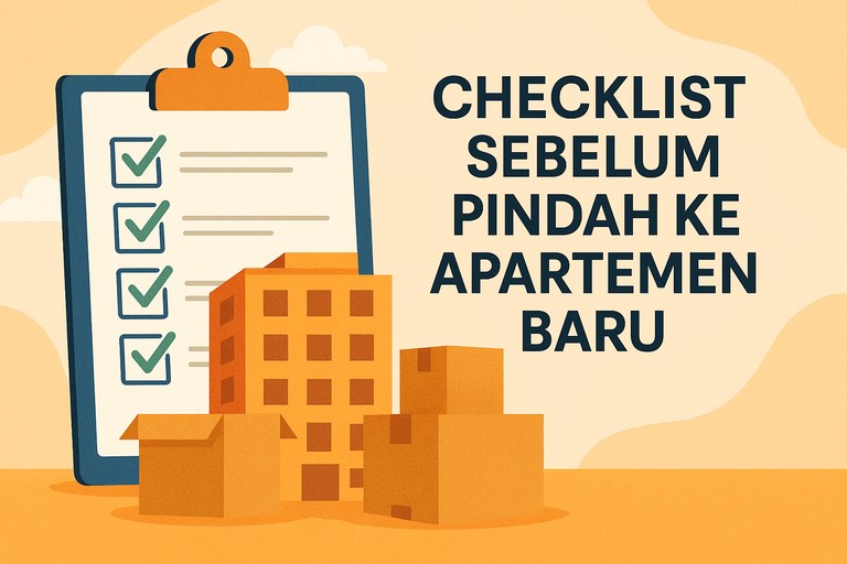 Checklist Sebelum Pindah ke Apartemen Baru