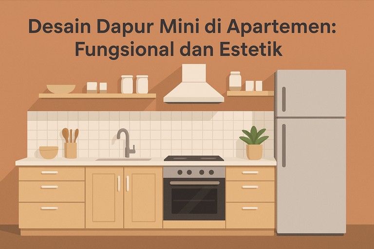 Desain Dapur Mini di Apartemen: Fungsional dan Estetik