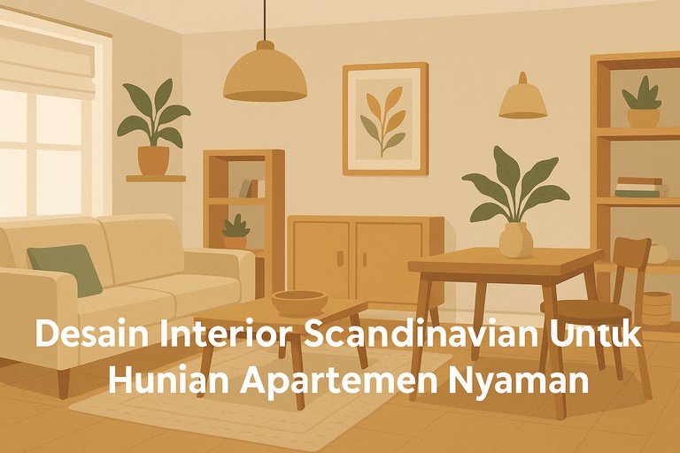 Ingin apartemen terasa nyaman, fungsional, dan estetik? Desain interior Scandinavian bisa menjadi solusi ideal. Simak panduan lengkapnya di sini!
