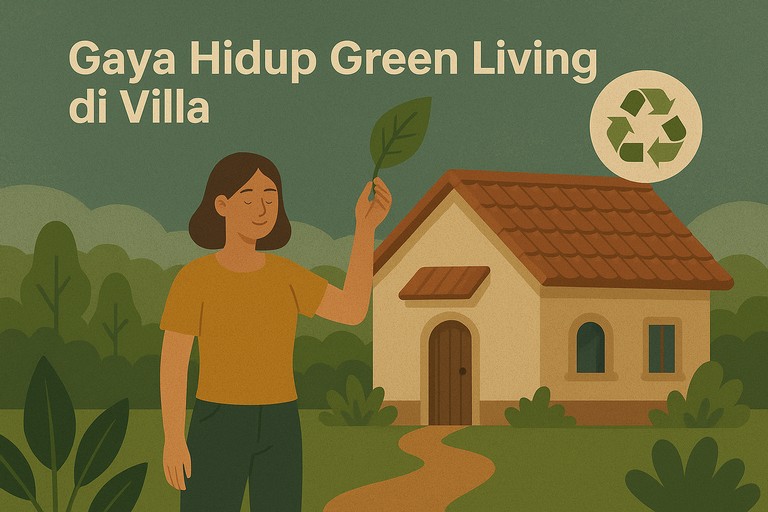 Gaya Hidup Green Living di Villa