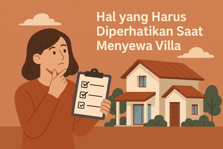 Hal yang Harus Diperhatikan Saat Menyewa Villa