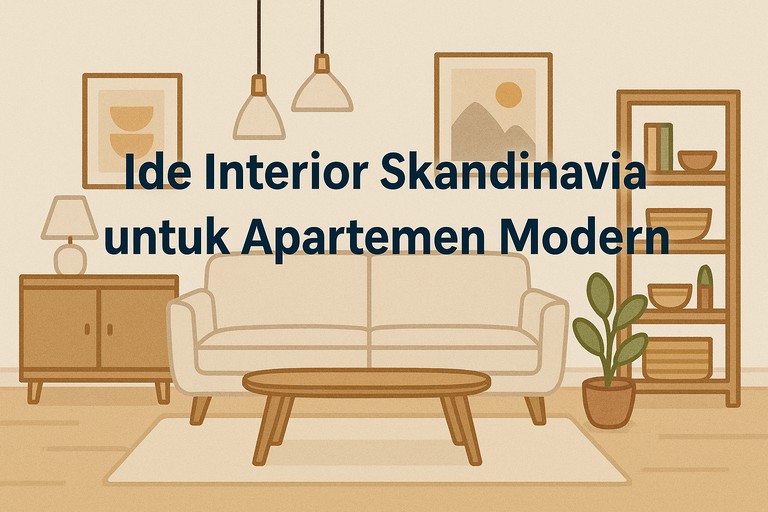 Ide Interior Skandinavia untuk Apartemen Modern