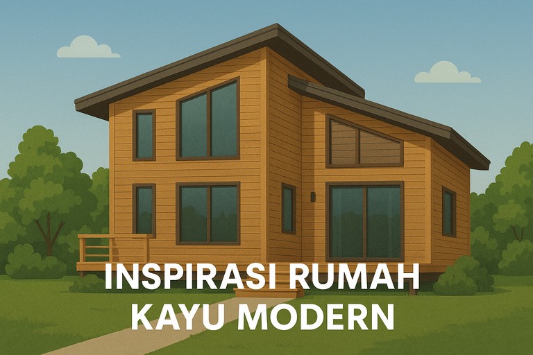 Inspirasi Rumah Kayu Modern