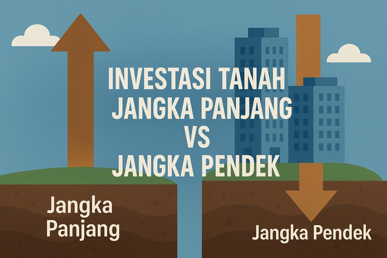 Investasi Tanah Jangka Panjang vs Jangka Pendek