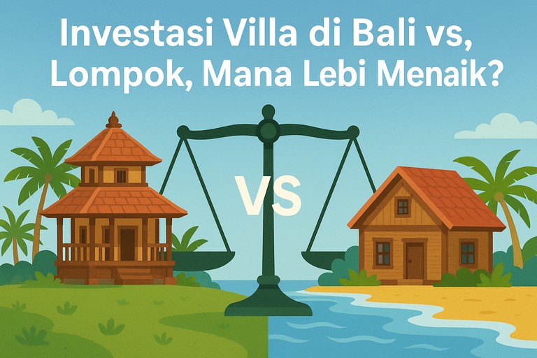 Investasi Villa di Bali vs Lombok, Mana Lebih Menarik?
