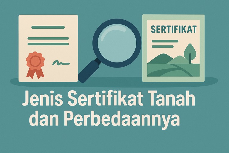 Jenis Sertifikat Tanah dan Perbedaannya