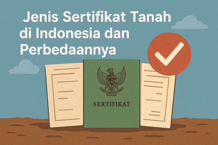 Jenis Sertifikat Tanah di Indonesia dan Perbedaannya