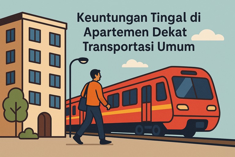 Keuntungan Tinggal di Apartemen Dekat Transportasi Umum