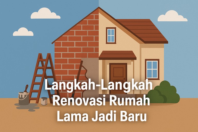 Langkah-Langkah Renovasi Rumah Lama Jadi Baru