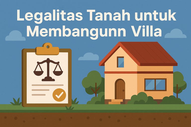 Legalitas Tanah untuk Membangun Villa