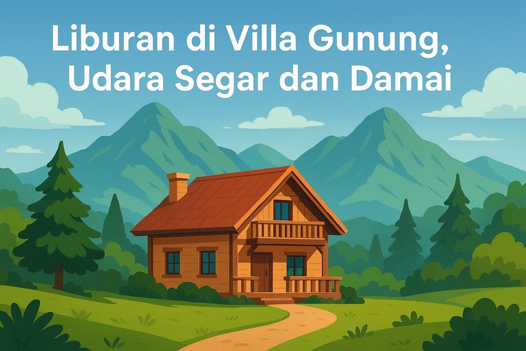 Liburan di Villa Gunung, Udara Segar dan Damai