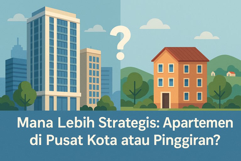 Mana Lebih Strategis: Apartemen di Pusat Kota atau Pinggiran?