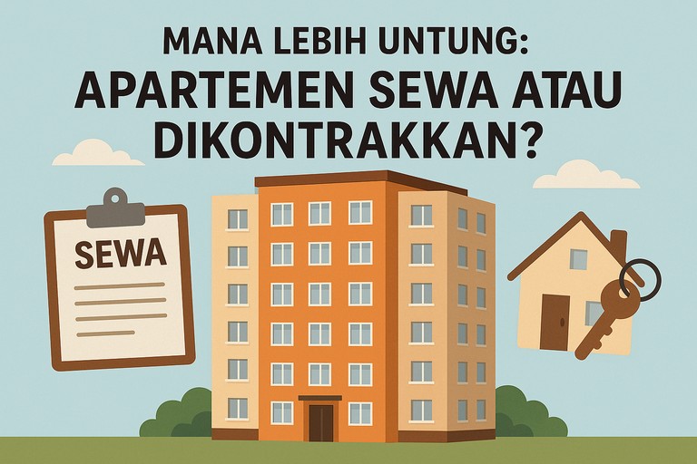 Mana Lebih Untung: Apartemen Sewa atau Dikontrakkan?