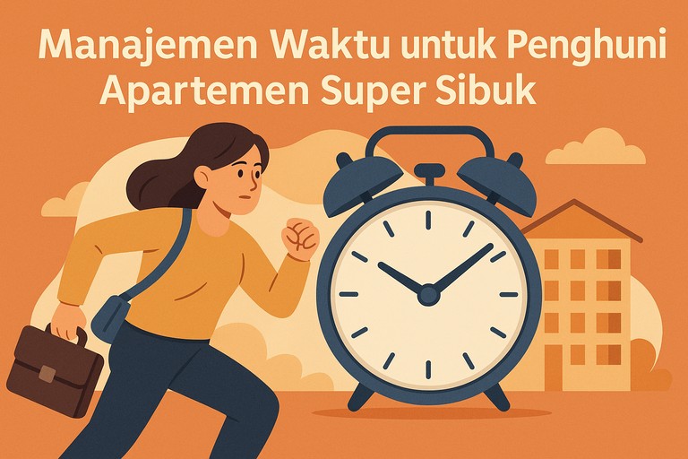 Manajemen Waktu untuk Penghuni Apartemen Super Sibuk