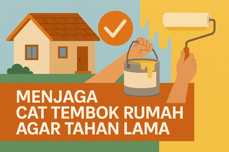 Menjaga Cat Tembok Rumah Agar Tahan Lama