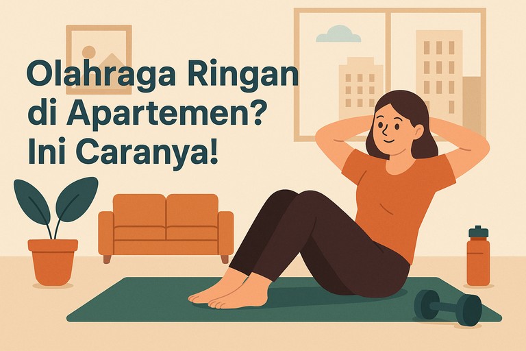 Olahraga Ringan di Apartemen? Ini Caranya!