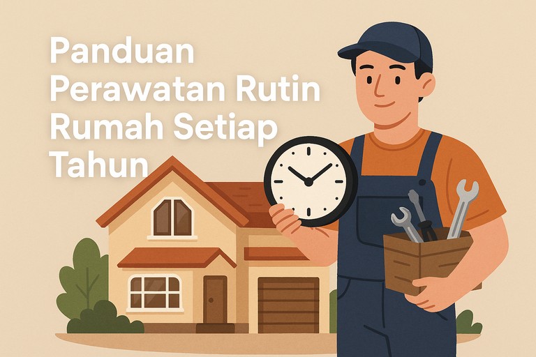 Panduan Perawatan Rutin Rumah Setiap Tahun