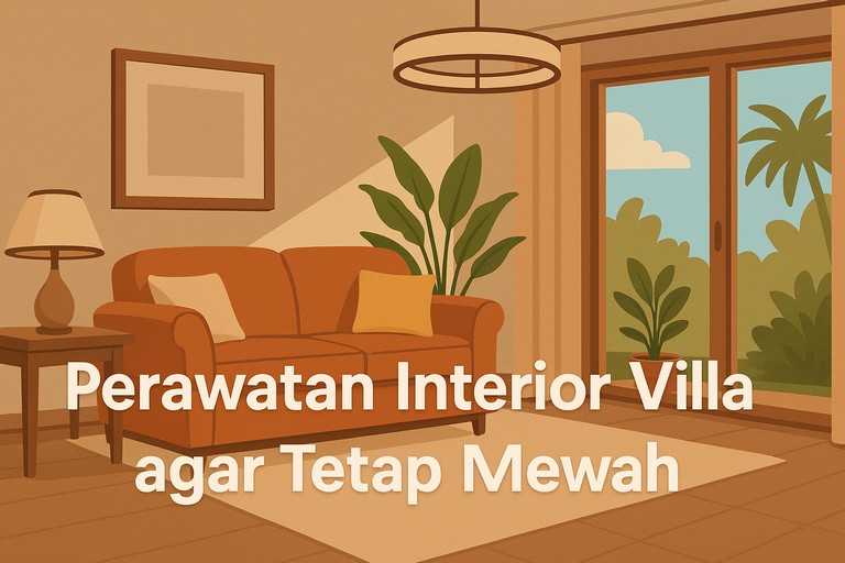 Perawatan Interior Villa agar Tetap Mewah