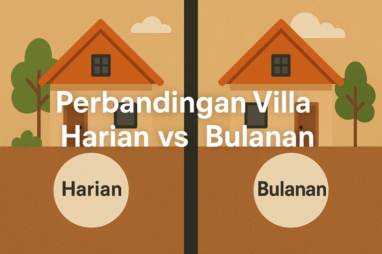Perbandingan Villa Harian vs Bulanan: Mana yang Cocok untuk Anda?
