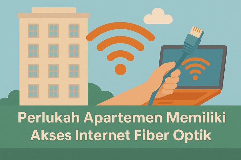 Apakah apartemen perlu memiliki akses internet fiber optik? Simak ulasan lengkap tentang pentingnya konektivitas cepat dan stabil di hunian modern saat ini.