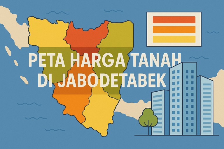 Peta Harga Tanah di Jabodetabek