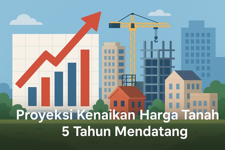 Proyeksi Kenaikan Harga Tanah 5 Tahun Mendatang