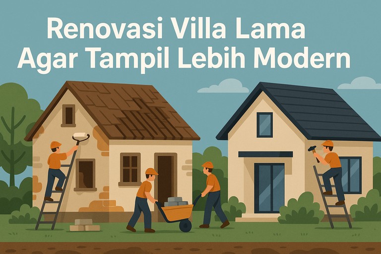 Renovasi Villa Lama Agar Tampil Lebih Modern