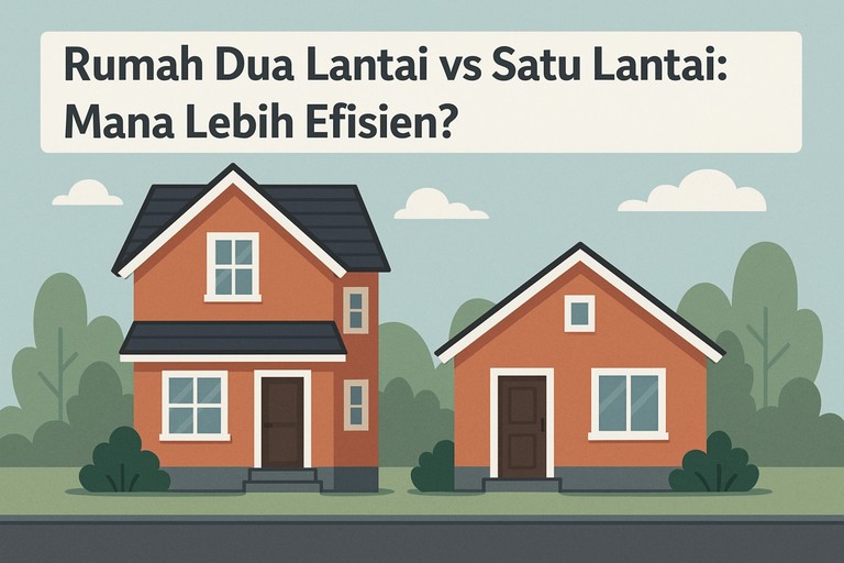 Rumah Dua Lantai vs Satu Lantai: Mana Lebih Efisien?