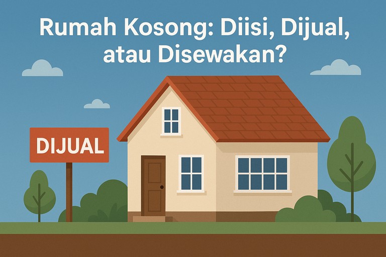 Rumah Kosong: Diisi, Dijual, atau Disewakan?