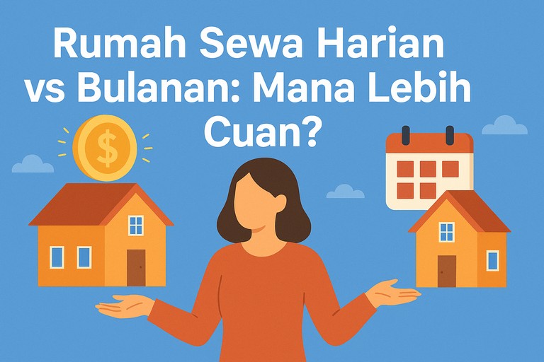 Rumah Sewa Harian vs Bulanan: Mana Lebih Cuan?