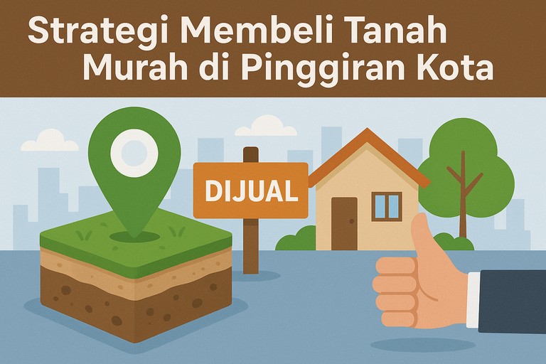 Strategi Membeli Tanah Murah di Pinggiran Kota