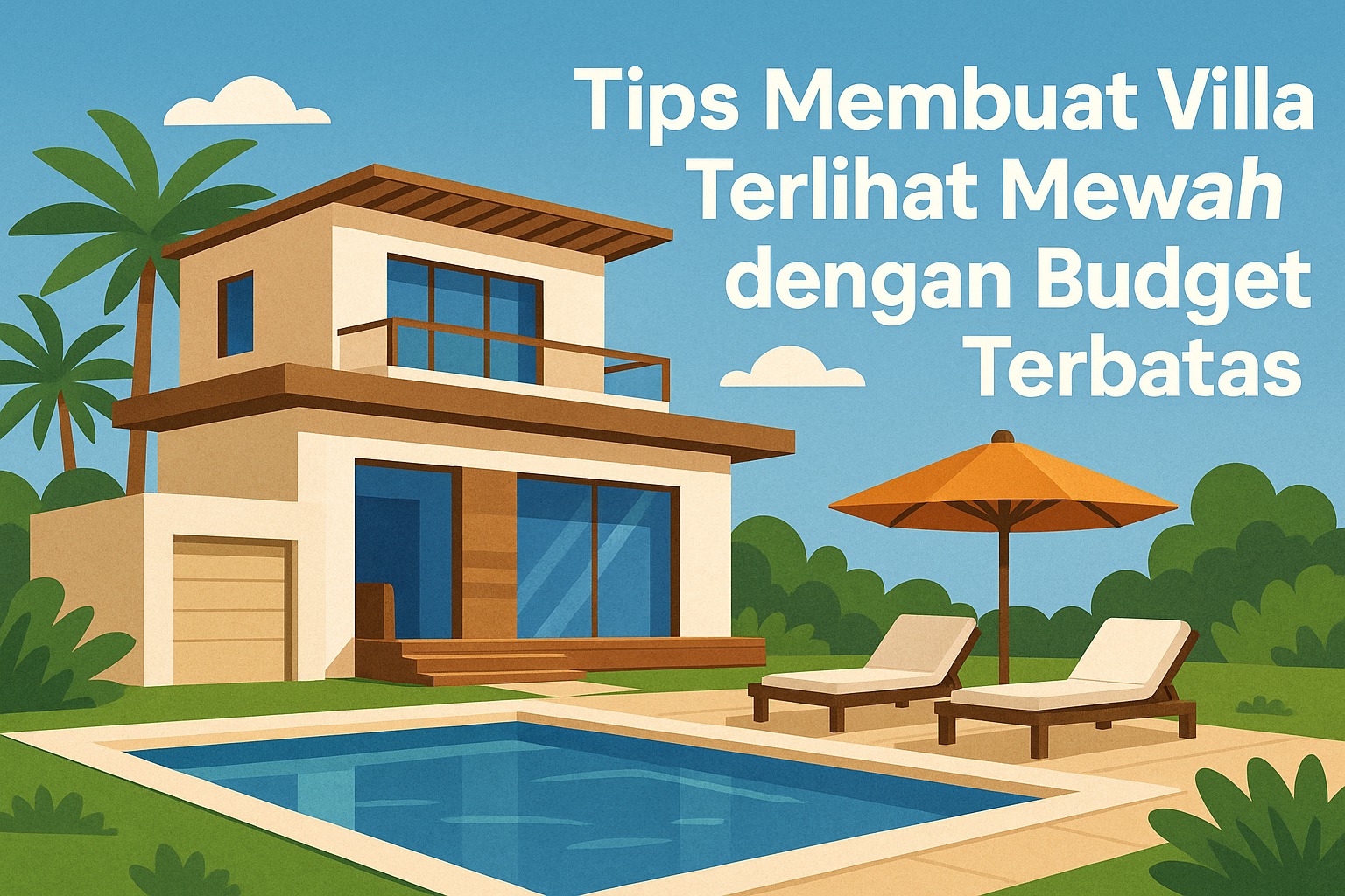 Tips Membuat Villa Terlihat Mewah dengan Budget Terbatas